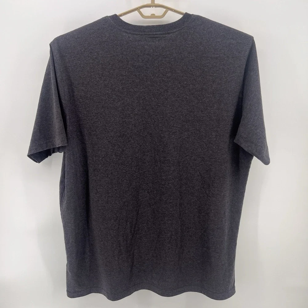 Carhartt Charcoal Grey 2XL Tall Original Fit Pocket T-shirt Short Sleeve K87 CRH - Picture 4 of 7